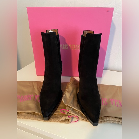Brand New! Paris Texas Dallas suede ankle boots - Picture 3 of 11